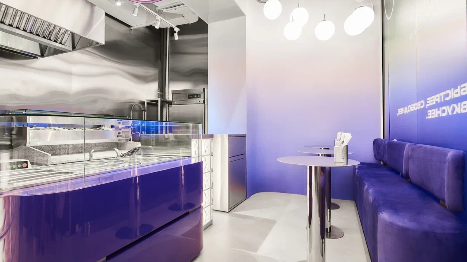 Интерьер Entra Pizza